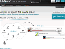 Tablet Screenshot of lifespace.com